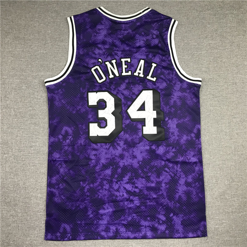 Shaquille O'Neal #34 Los Angeles Lakers Constellation Edition Throwback Jersey