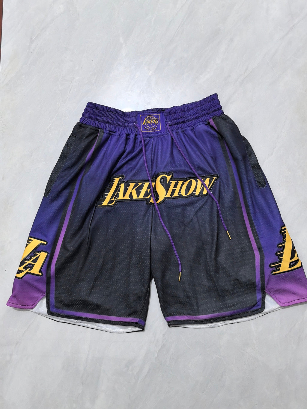 Los Angeles Lakers 2025 Purple City Edition Pocket Shorts