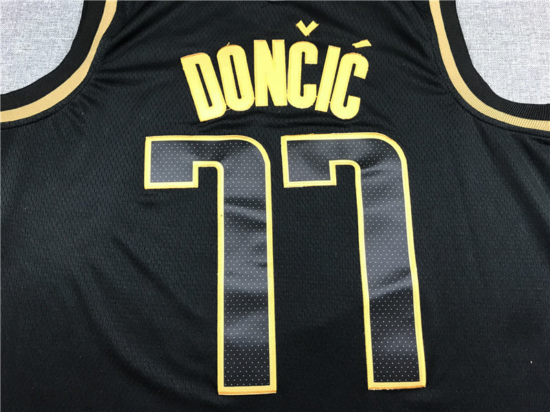 Dallas Mavericks Luka Doncic #77 City Edition Swingman Jersey ！ Embroidered