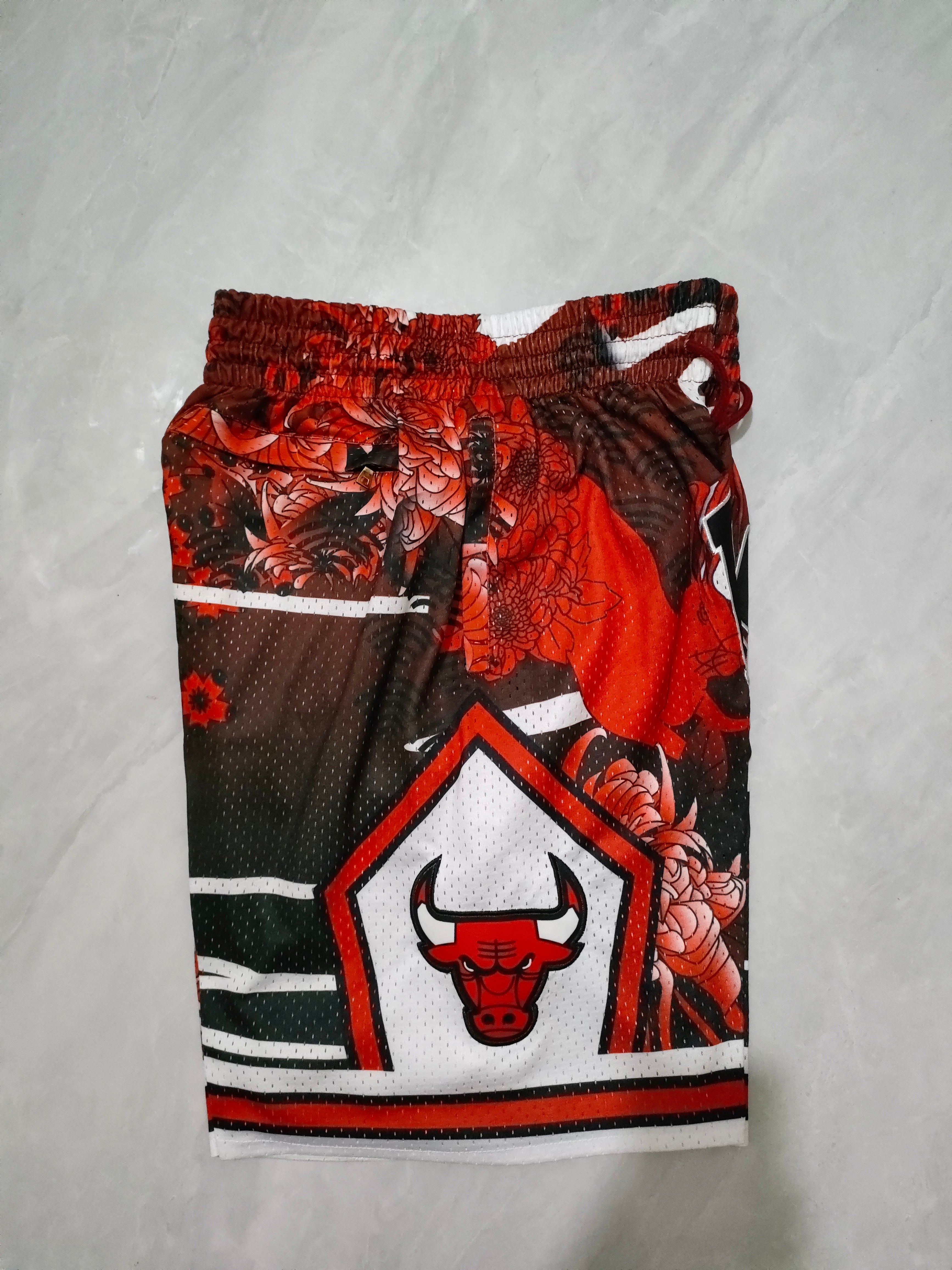 Chicago Bulls Red Rabbit Year Limited Edition Pocket Shorts