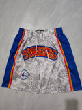 Philadelphia 76ers Gray Tiger Year Limited Edition Pocket Shorts