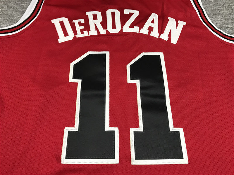 Chicago Bulls DeMar DeRozan #11 City Edition Swingman Jersey ！ Embroidered