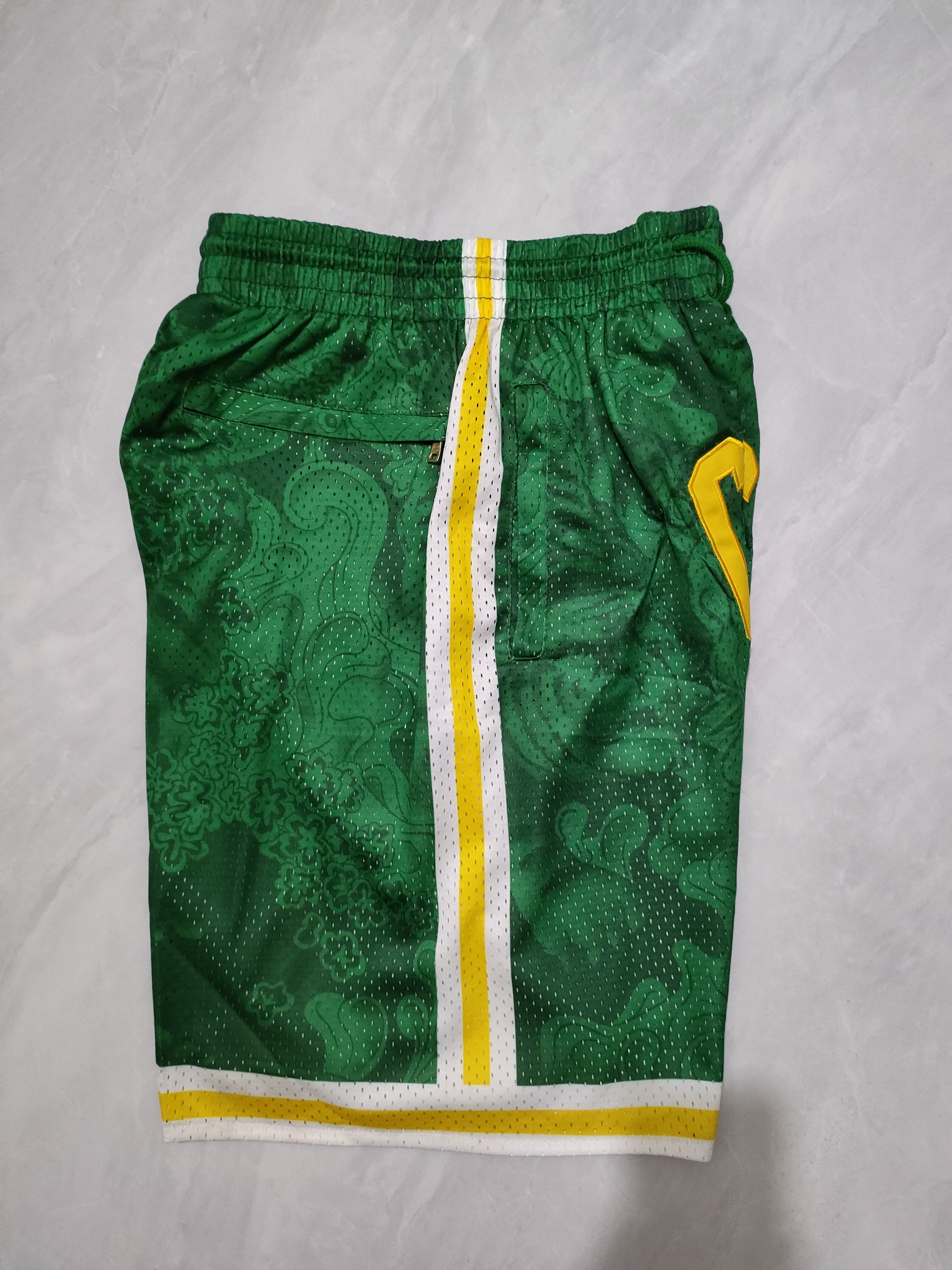 Boston Celtics Green Tiger Year Limited Edition Pocket Shorts