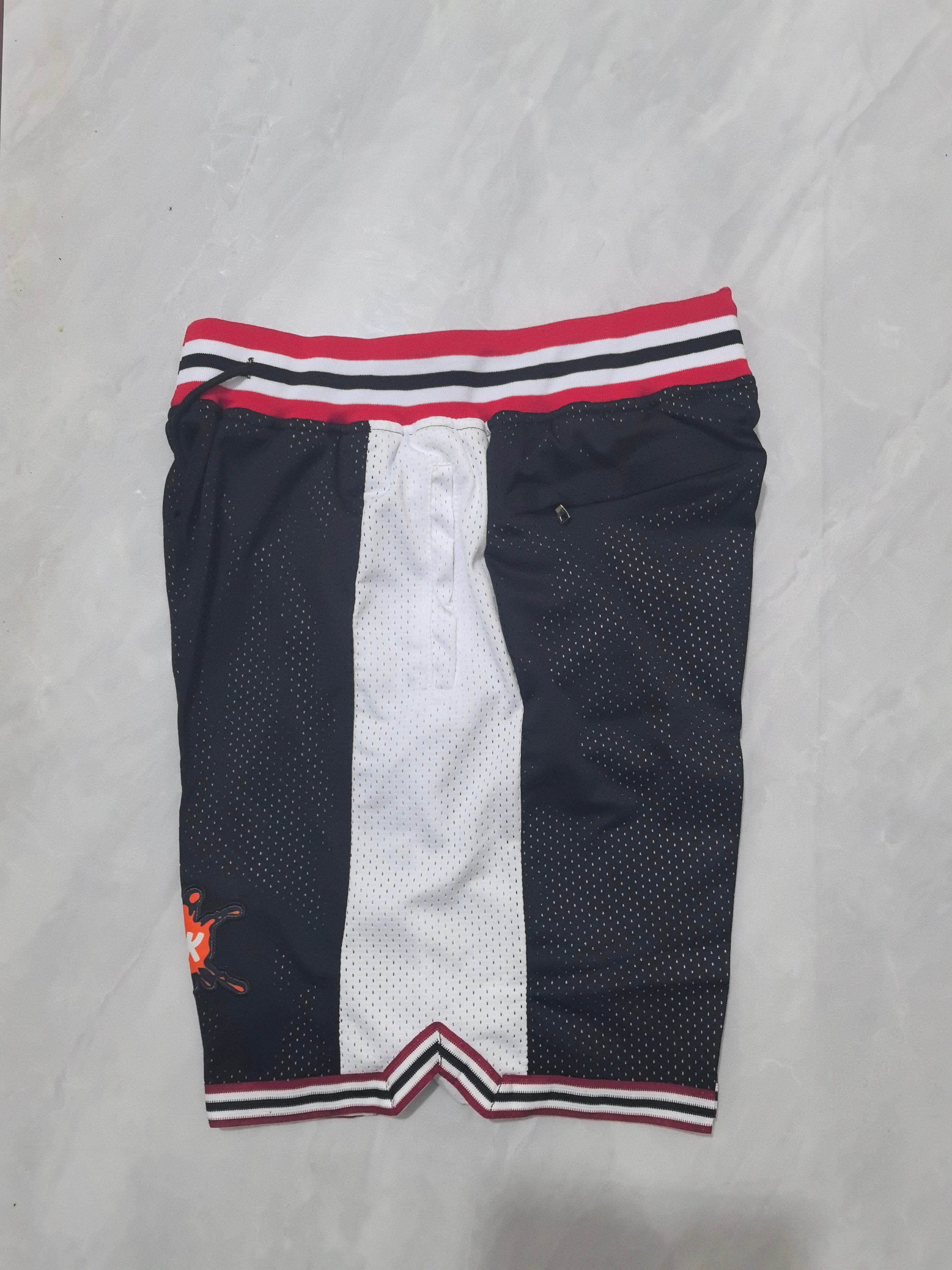 Movie Version Black Pocket Shorts