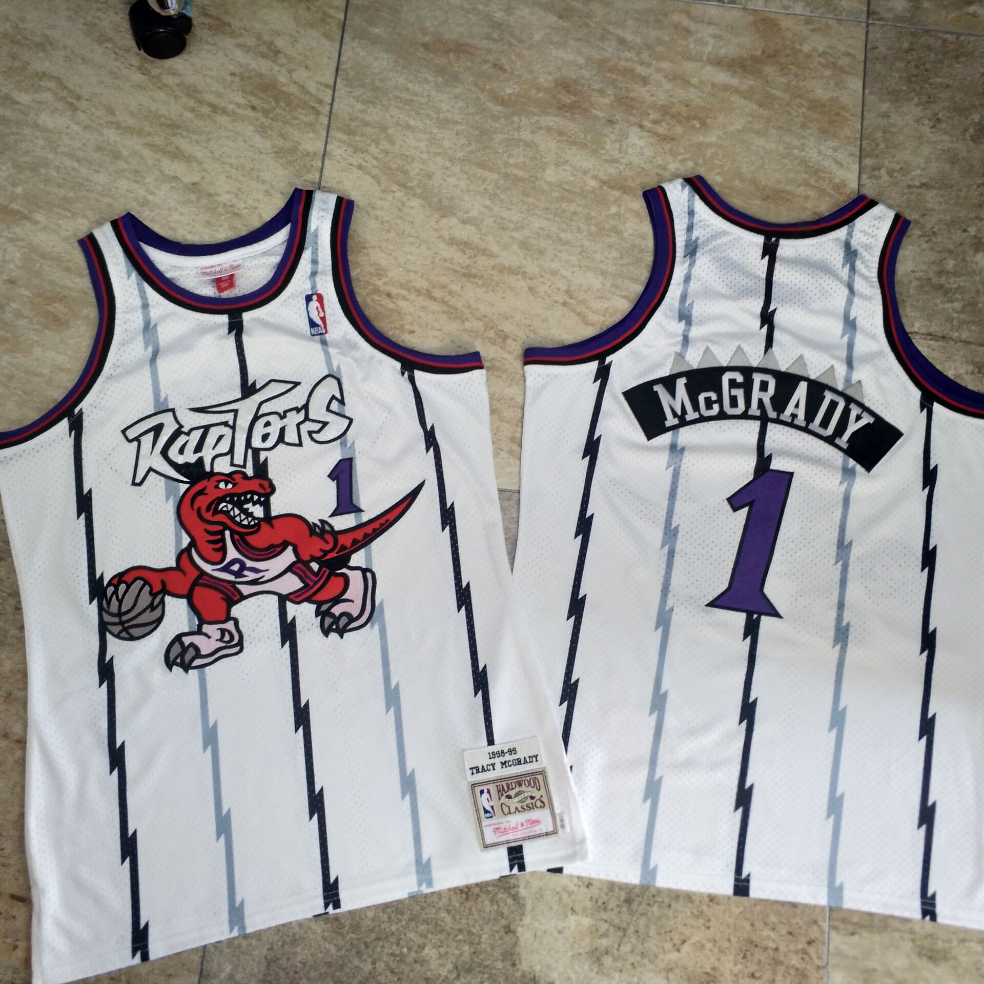 Tracy McGrady Toronto Raptors Throwback Jersey MN