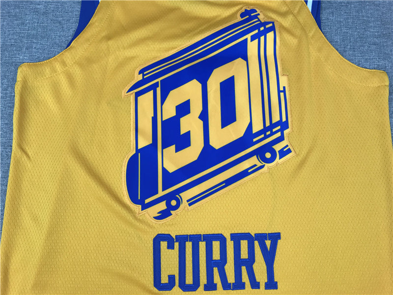 Golden State Warriors Stephen Curry #30 City Edition Swingman Jersey - Embroidered