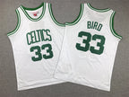 Youth Larry Bird Boston Celtics #33 Embroidered Jersey