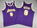 Youth Kobe Bryant Los Angeles Lakers #8 Embroidered  Jersey