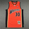 Golden State Warriors Stephen Curry #30 2009-10 Throwback - Embroidered