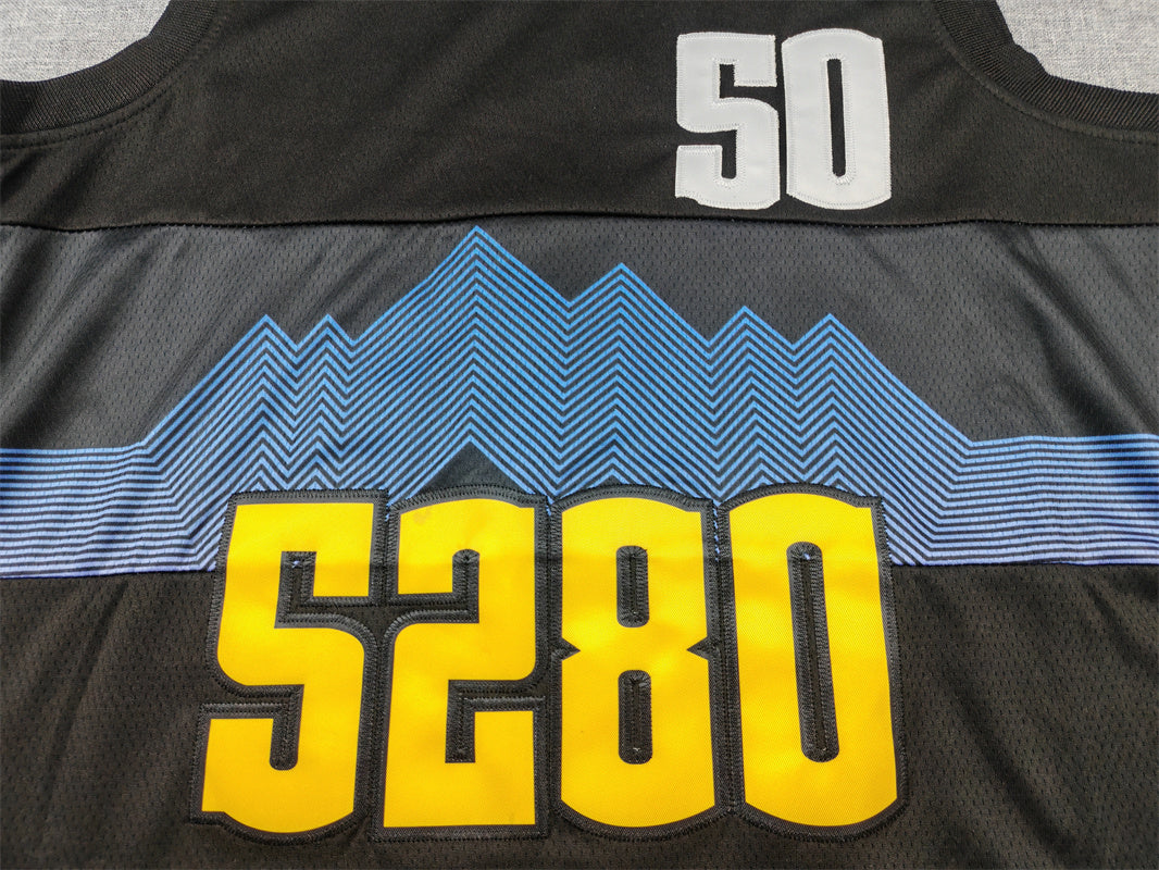 Denver Nuggets Aaron Gordon #50 2024 City Edition � Embroidered Jersey