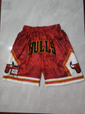 Chicago Red Bulls Red Tiger Year Limited Edition Pocket Shorts