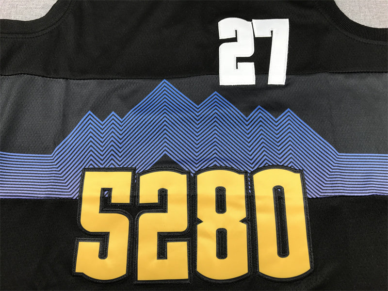 Denver Nuggets Jamal Murray #27 2024 City Edition ！ Embroidered Jersey