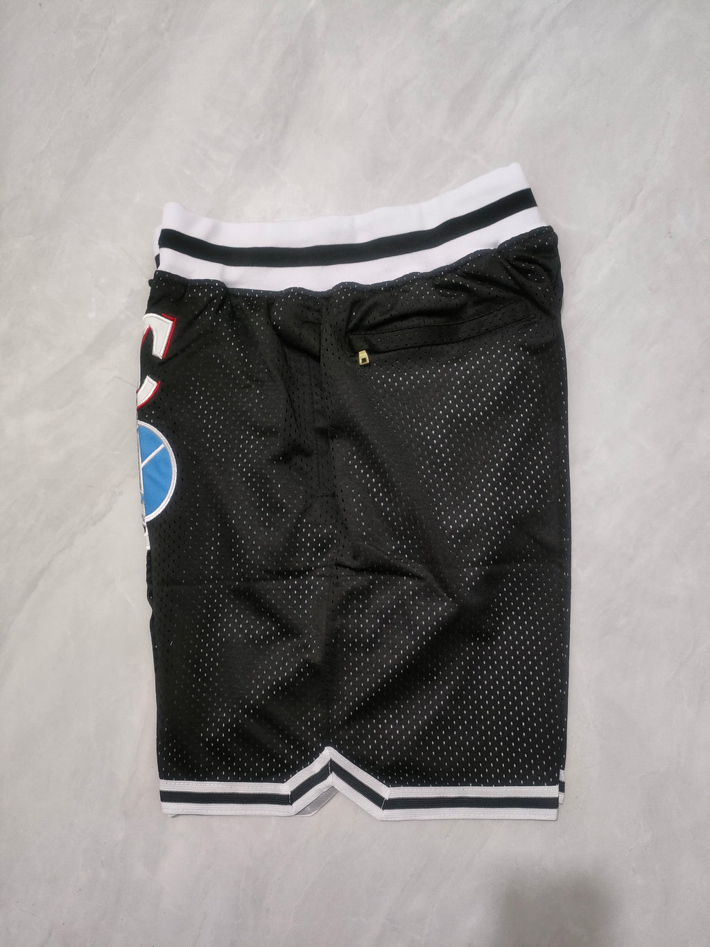 Movie Version Black Pocket Shorts
