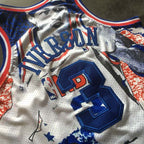 Allen Iverson Philadelphia 76ers 3 White MN