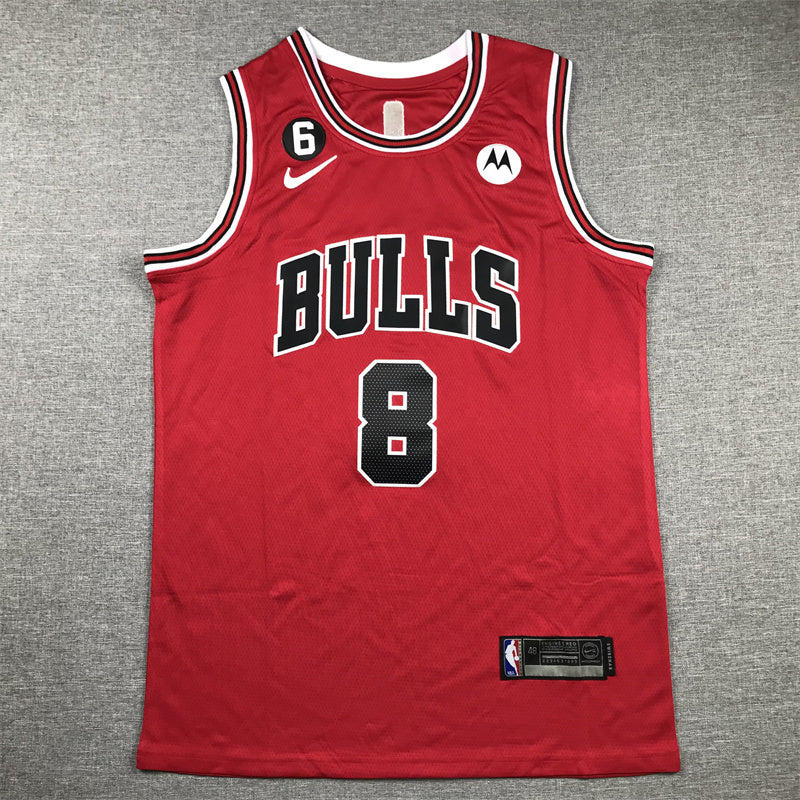 Chicago Bulls Zach LaVine #8 City Edition Swingman Jersey � Embroidered