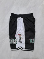 Boston Celtics Black Pocket Shorts