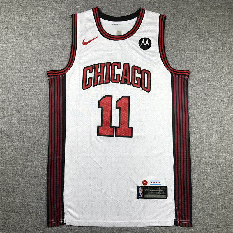 Chicago Bulls DeMar DeRozan #11 2023 City Edition Swingman Jersey ！ Embroidered