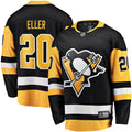 Men's Pittsburgh Penguins Lars Eller Fanatics Black Home Breakaway Jersey
