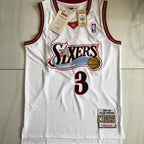 Allen Iverson Philadelphia 76ers 3 White MN
