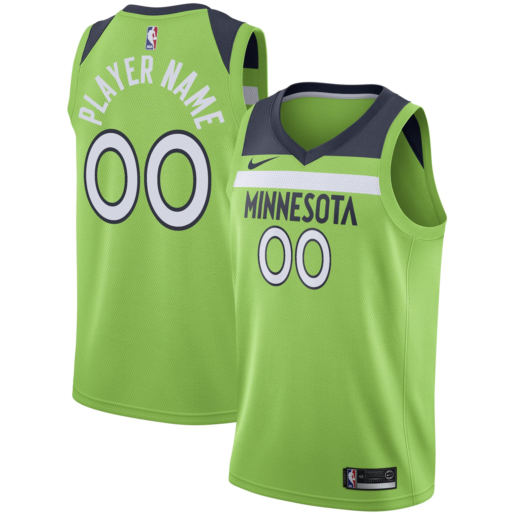 Custom Minnesota Timberwolves Jersey