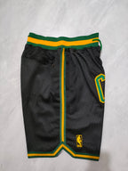 Boston Celtics Black & Gold Edition Pocket Shorts