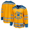Men's St. Louis Blues Fanatics Yellow Special Edition 2.0 Breakaway Blank Jersey