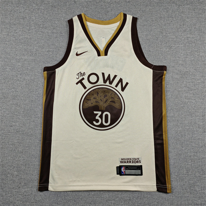 Youth Stephen Curry Golden State Warriors #30  City Edition Embroidered  Jersey