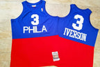 Allen Iverson Philadelphia 76ers Throwback Jersey