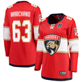 Women's Florida Panthers Brad Marchand Fanatics Red 2025 Stanley Cup Final Home Breakaway Player Jersey