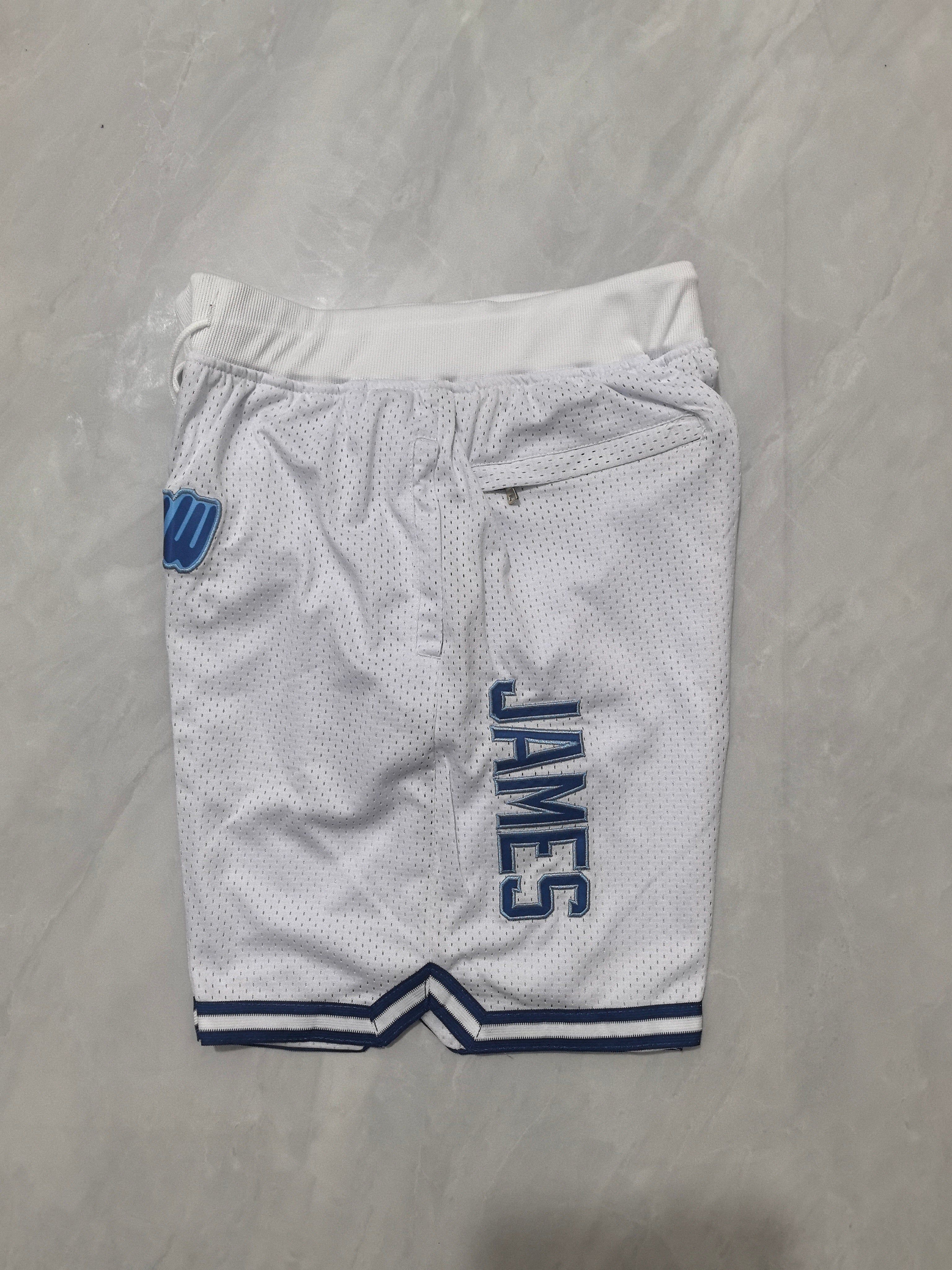 Movie Version White Pocket Shorts
