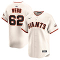 Logan Webb San Francisco Giants Home Limited Jersey - Cream