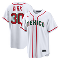 Alejandro Kirk Mexico Baseball 2026 World Baseball Classic Home Stadium Jersey - White