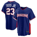 Fernando Tatis Jr. Dominican Republic Baseball 2026 World Baseball Classic Road Stadium Jersey - Royal Blue