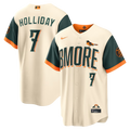 Jackson Holliday Baltimore Orioles 2026 City Connect Stadium Jersey - Natural