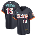 Manny Machado San Diego Padres 2026 City Connect Stadium Jersey - Obsidian
