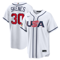 Paul Skenes USA Baseball 2026 World Baseball Classic Home Stadium Jersey - White