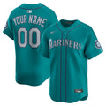 Custom Seattle Mariners Alternate Jersey - Teal