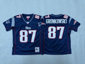Youth Rob Gronkowski #87 New England Patriots Vintage Throwback Jersey