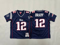 Youth Tom Brady #12 New England Patriots Throwback Jersey